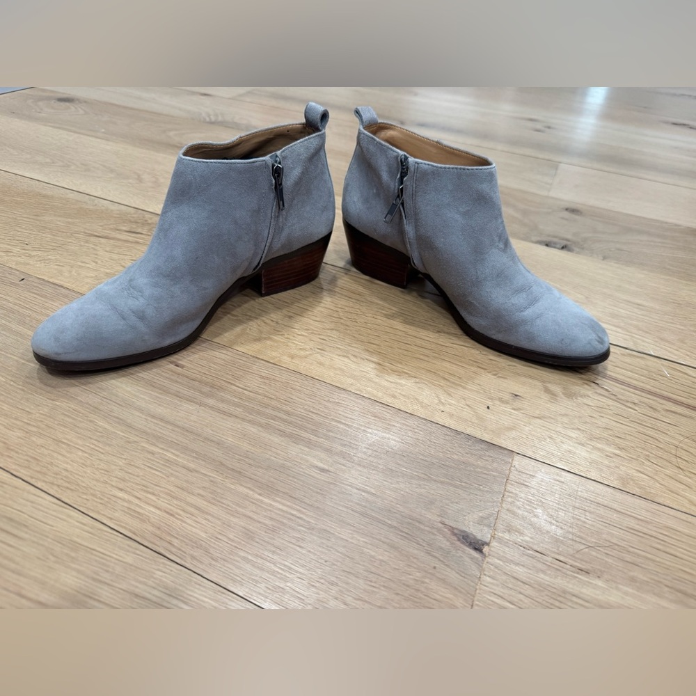 J. Crew Grey Suede ankle boots